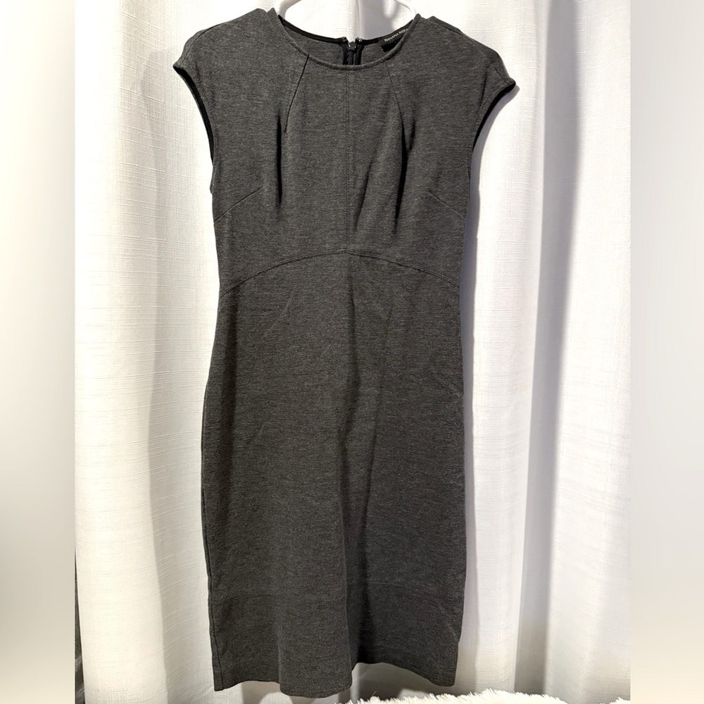 Grey Pencil Dress